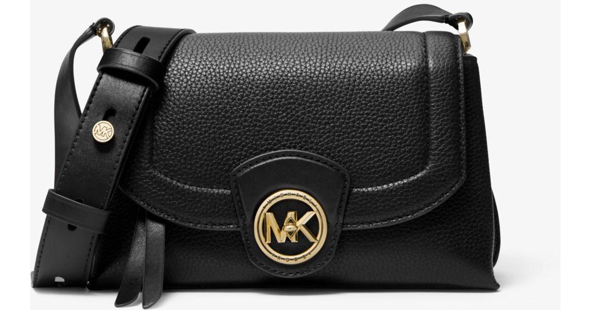 michael michael kors bowery leather crossbody