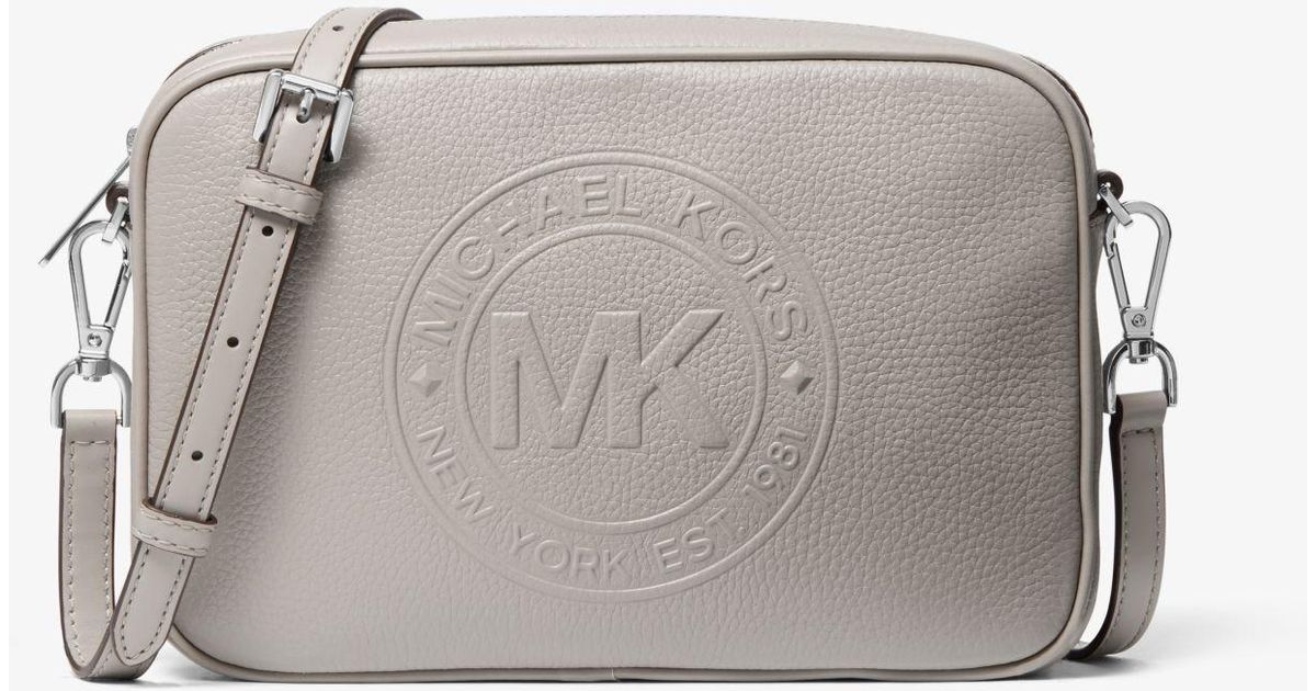 Grand sac à bandoulière Fulton Sport en cuir Michael Kors en coloris Blanc  | Lyst