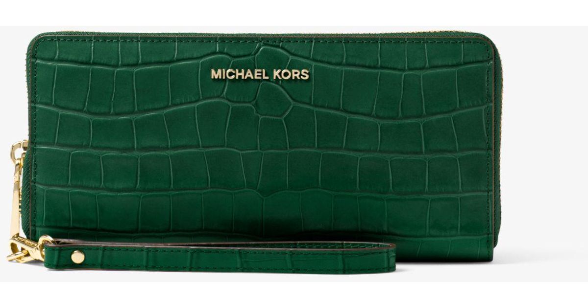 michael kors wallet green