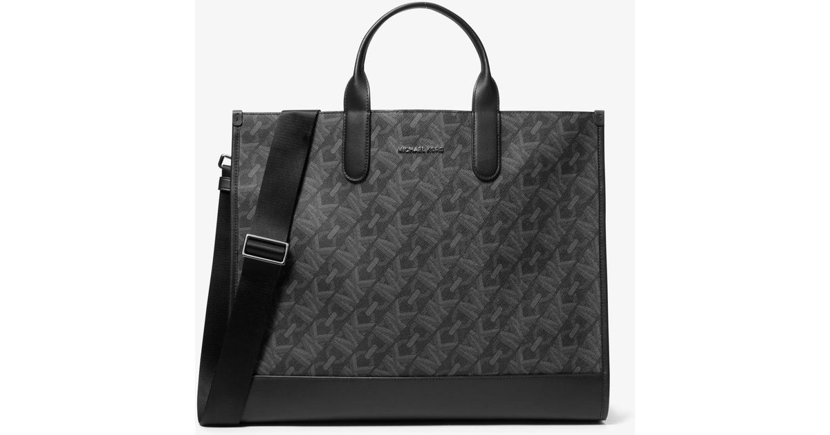 Henry Empire Logo Jacquard Duffel Bag