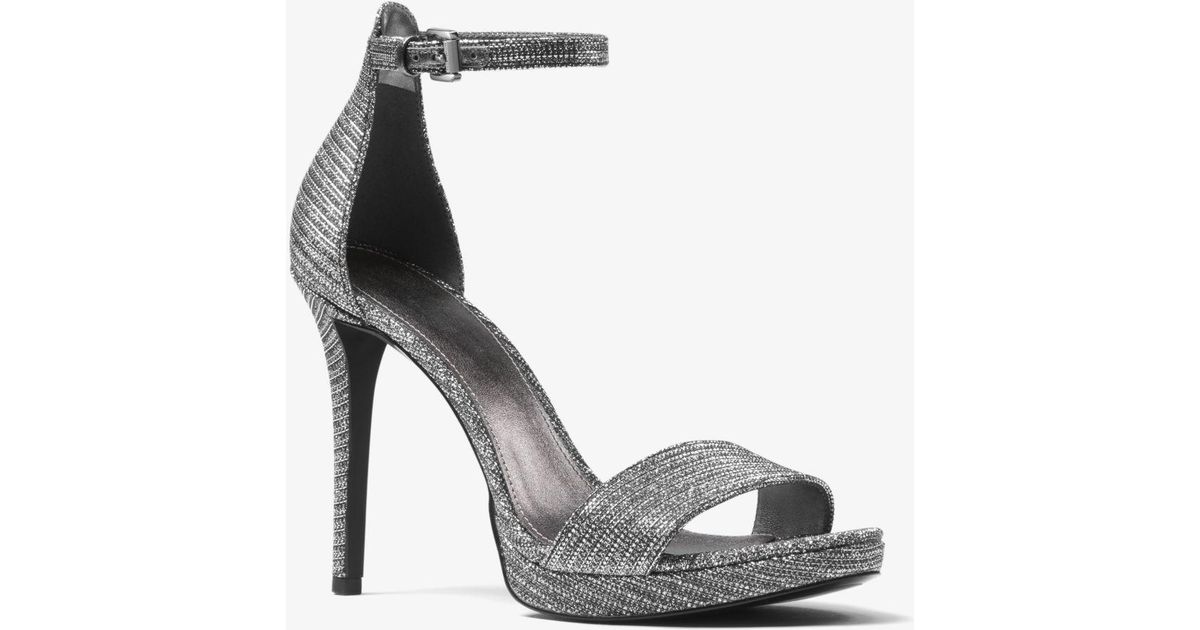 michael kors hutton chain mesh sandal