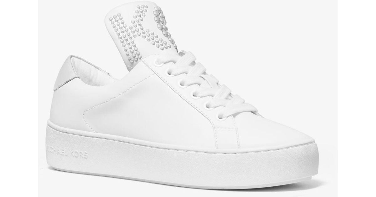 mindy studded leather sneaker