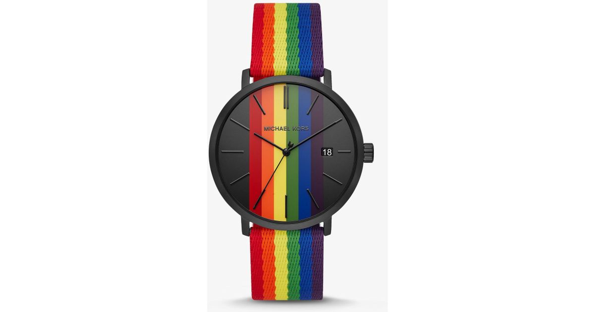 michael kors multicolor watch
