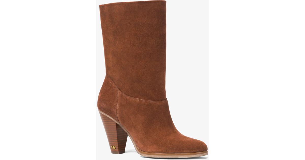 Michael Kors Divia Suede Ankle Boot in 