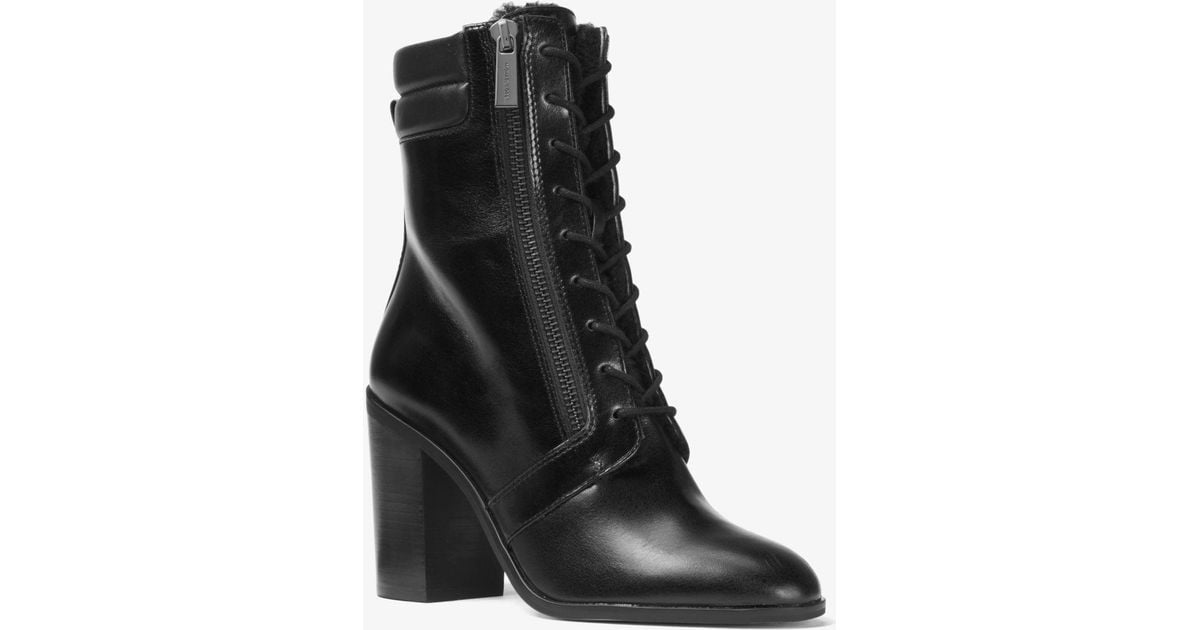 rosario leather ankle boot