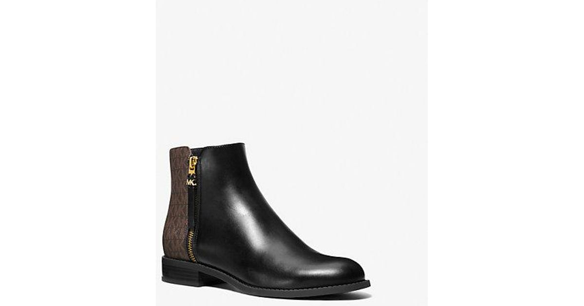 Michael kors signature boots hot sale