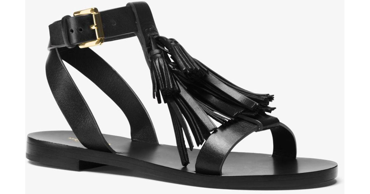 michael kors tassel sandals