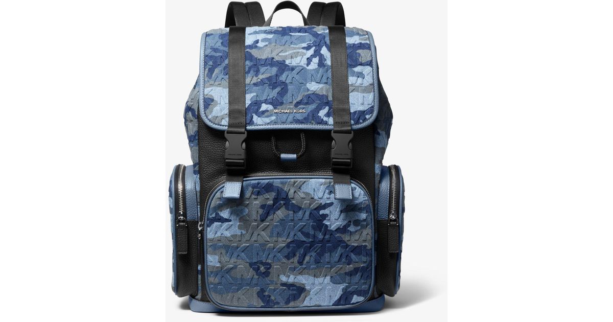 Michael Kors Cooper Printed Denim And 