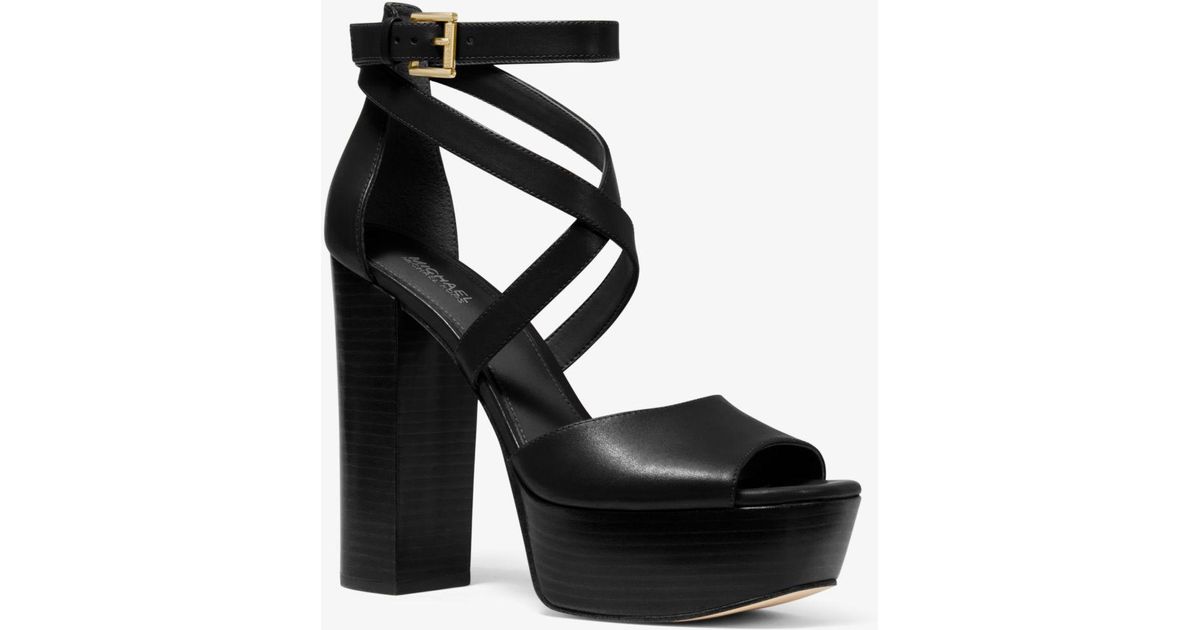 michael kors burke platform