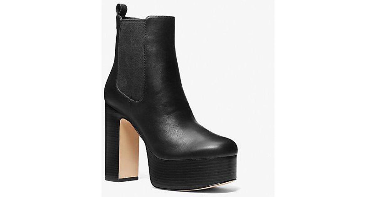 Michael kors clearance platform boots