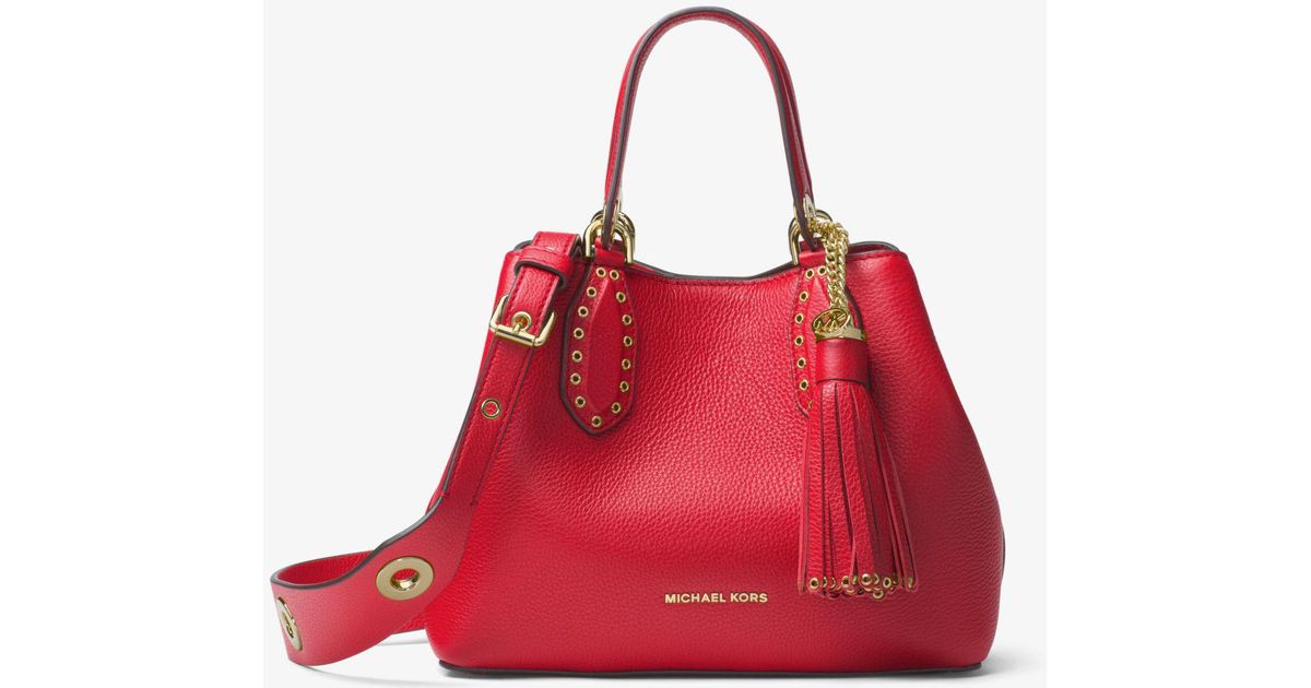 brooklyn small leather satchel