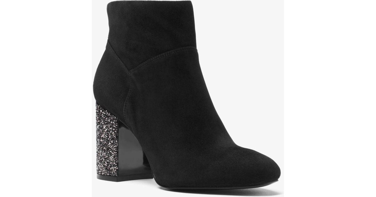 Michael Kors Cher Suede Ankle Boot 