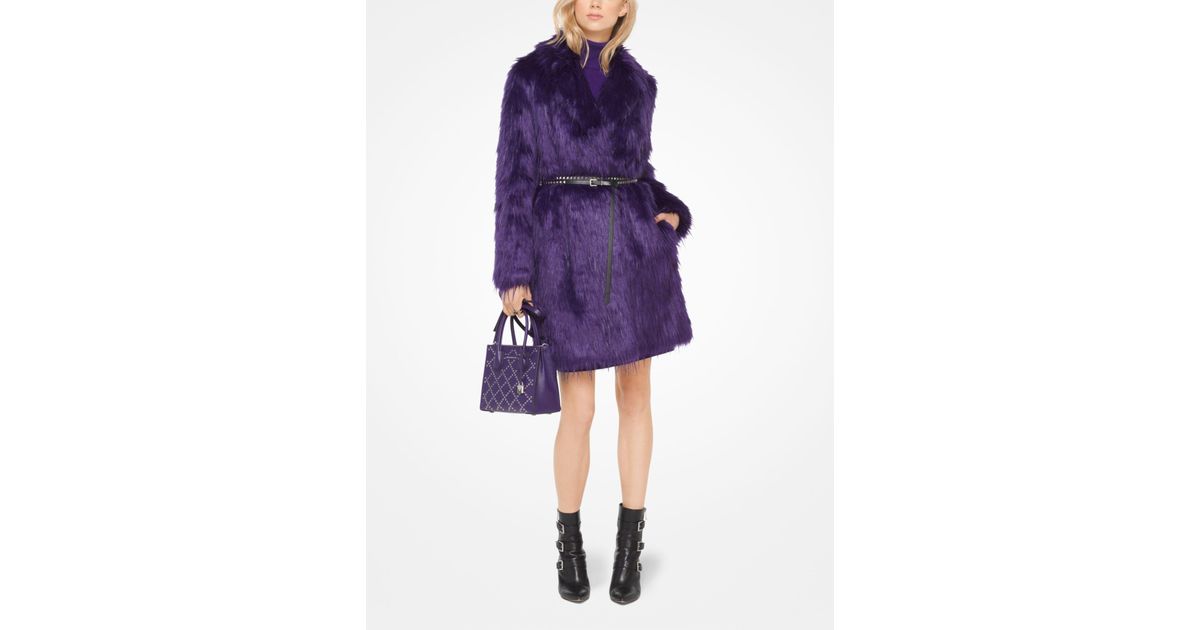 Michael kors on sale coats mens purple