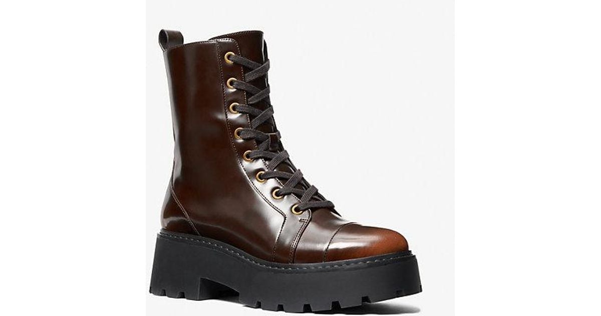 michael kors leona bootie