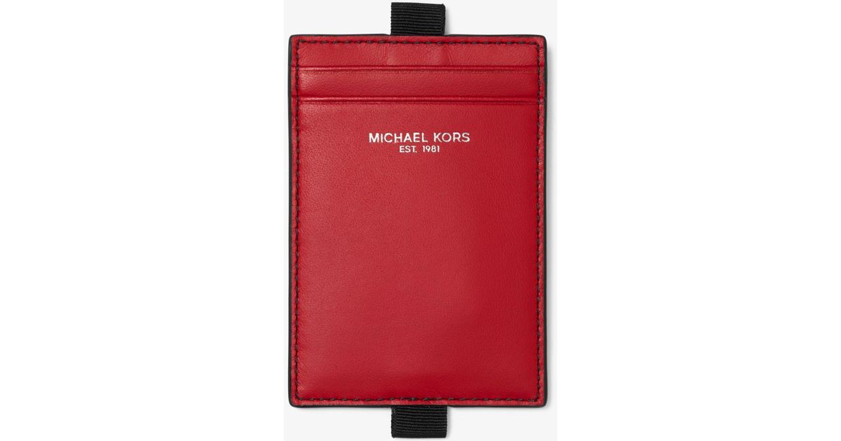michael kors wallet lanyard