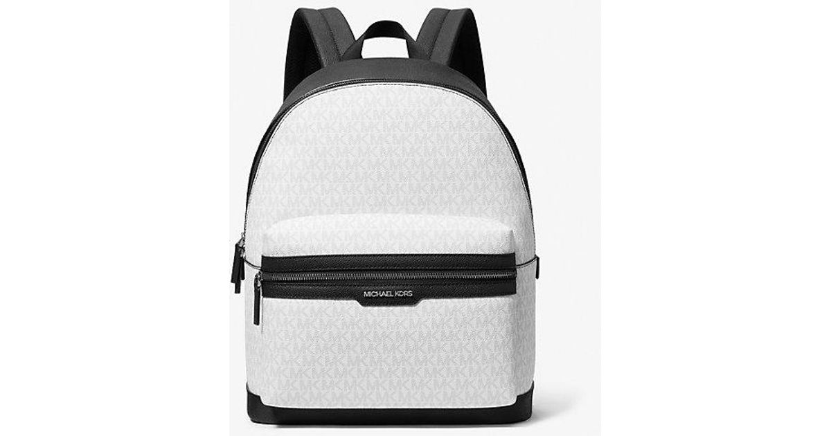 Michael Kors Cooper Signature Logo Backpack in Black for Men Lyst