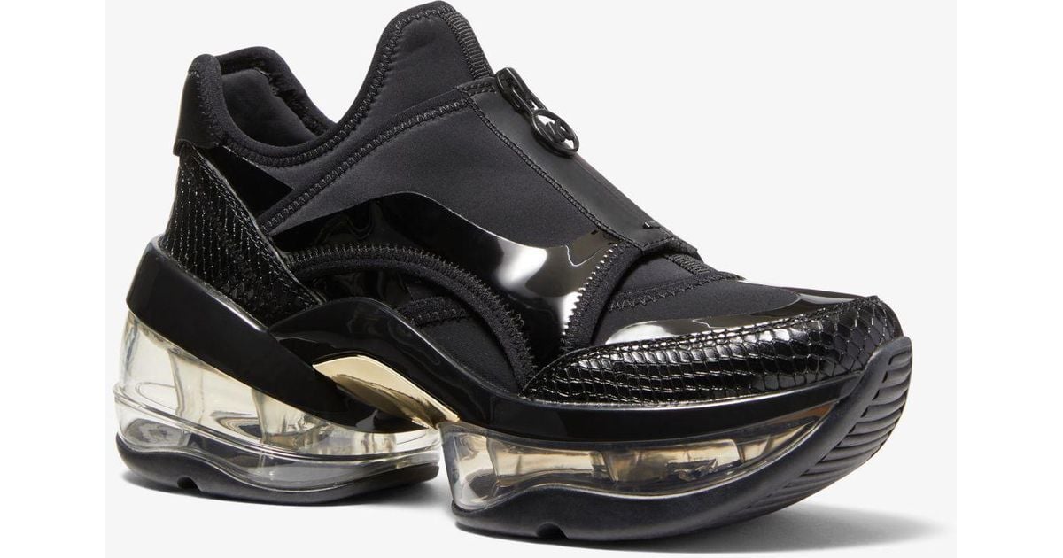 olympia leather and scuba trainer