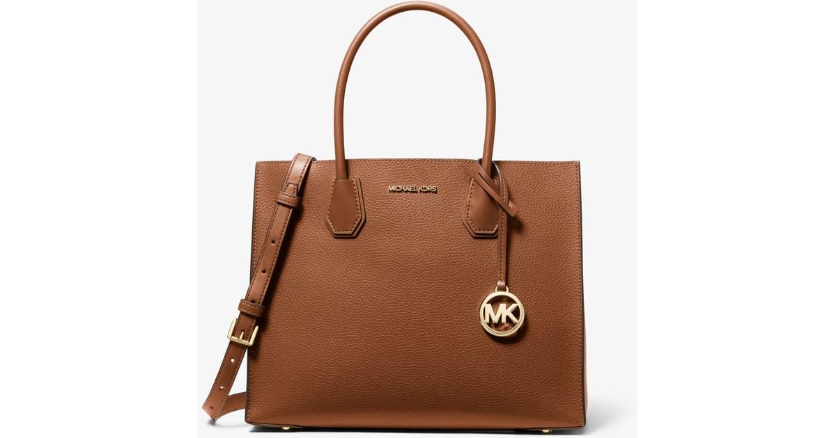 Bolso tote mercer grande de piel saffiano hotsell