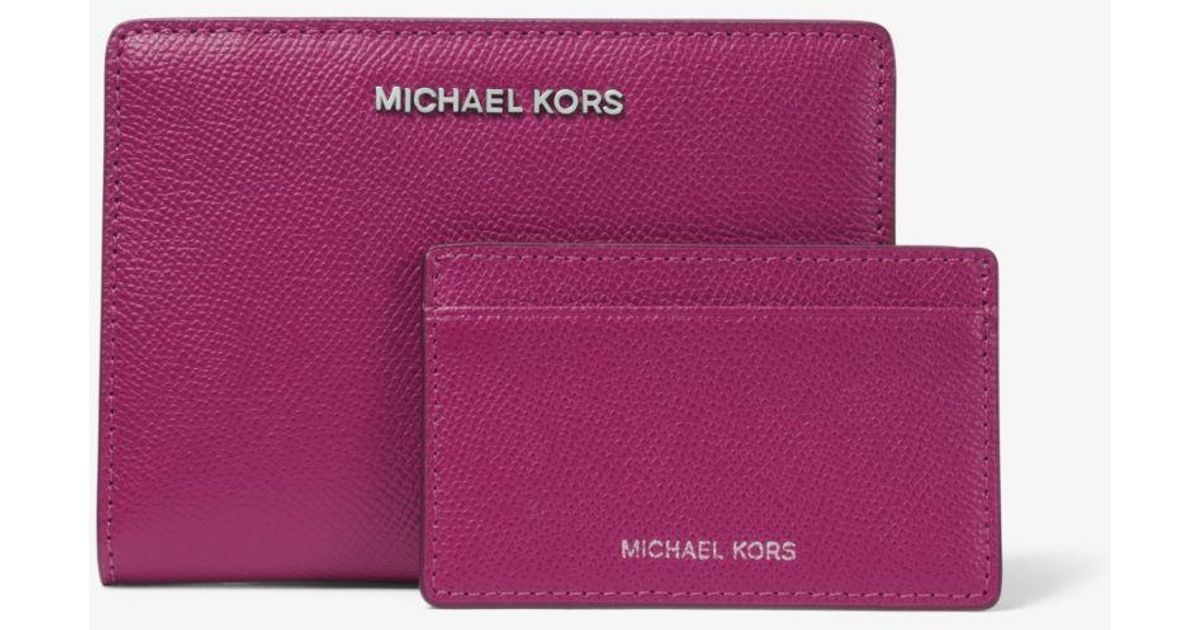 Michael Kors Medium Crossgrain Leather 