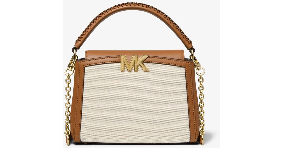 Canvas michael kors crossbody outlet