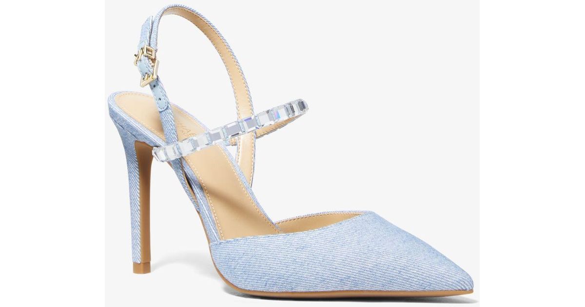 Michael kors sale denim pumps