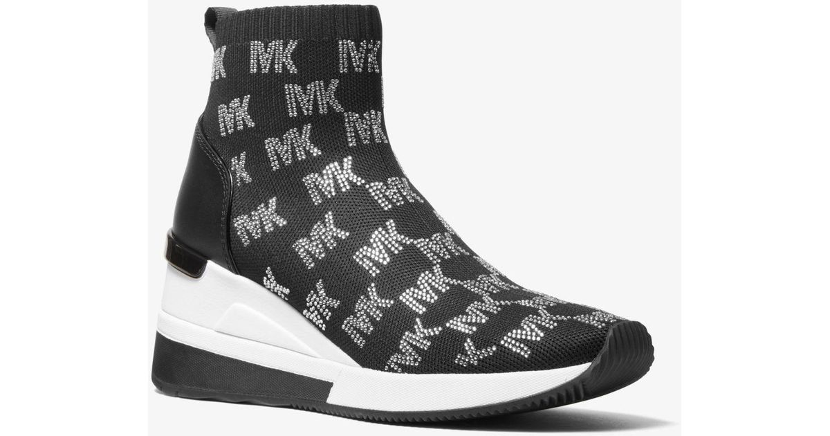 michael kors skyler sneaker pink