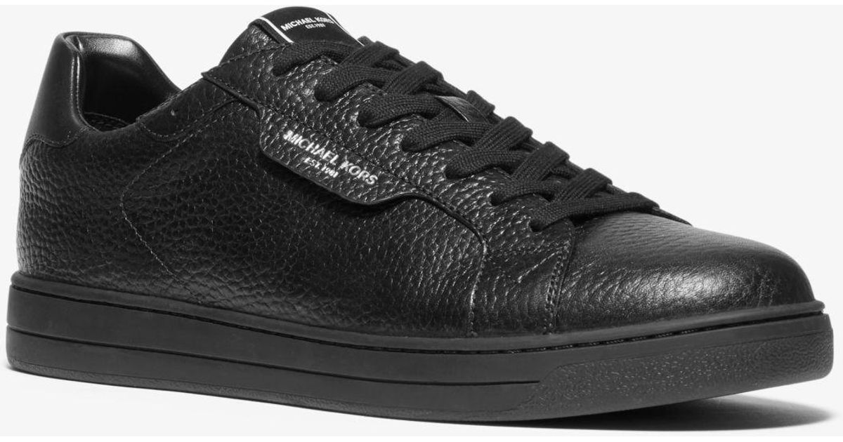 michael kors keating leather sneaker