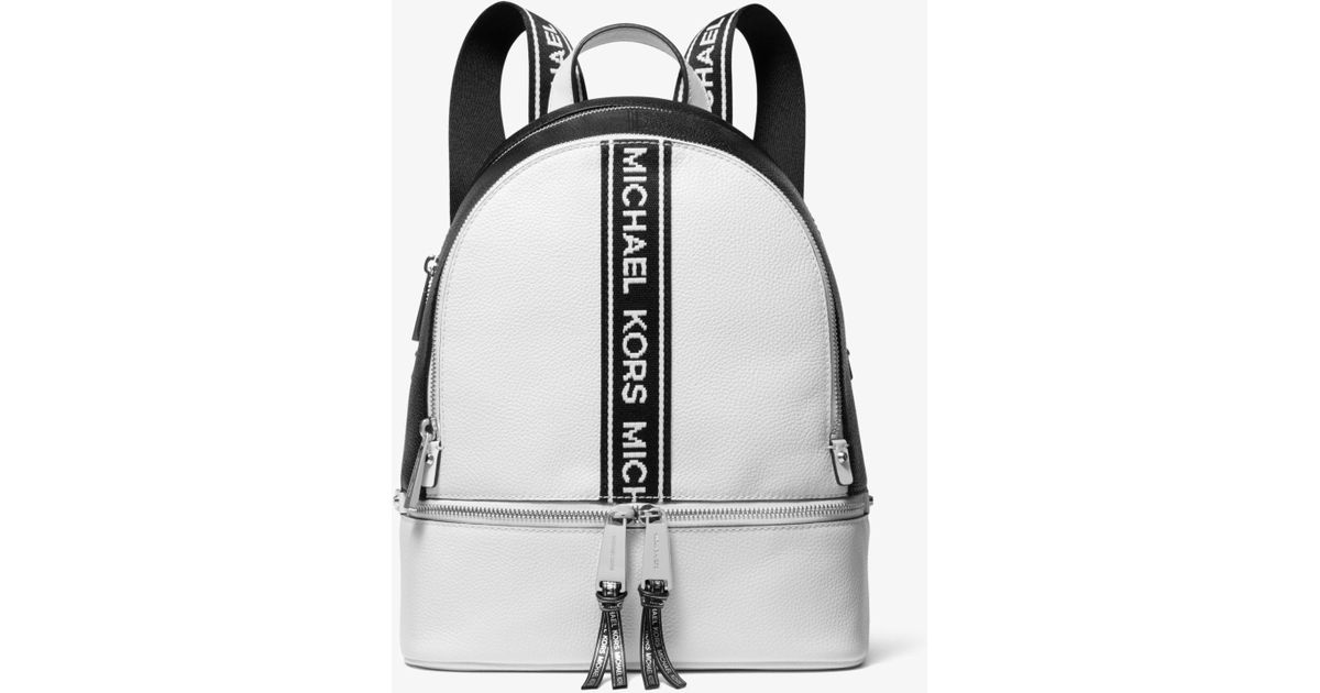 Michael Kors Leather Rhea Medium Logo 