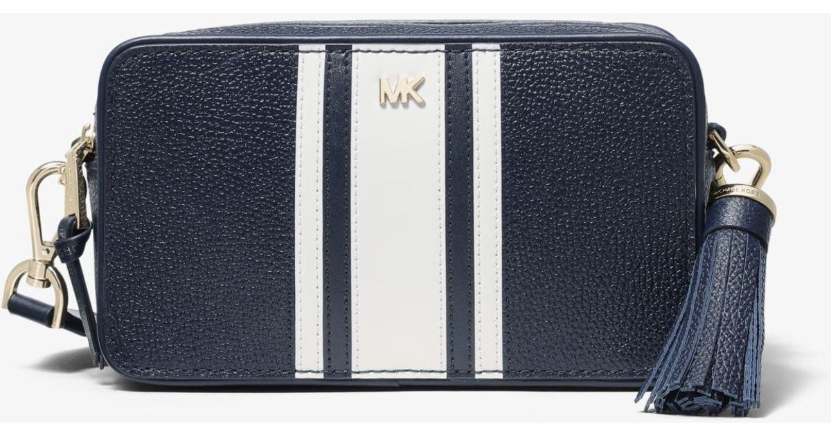 small logo tape camera bag