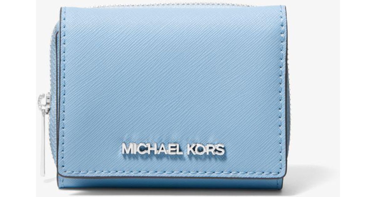 michael kors light sky wallet