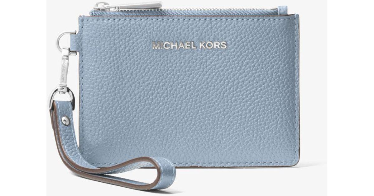 michael michael kors leather coin purse