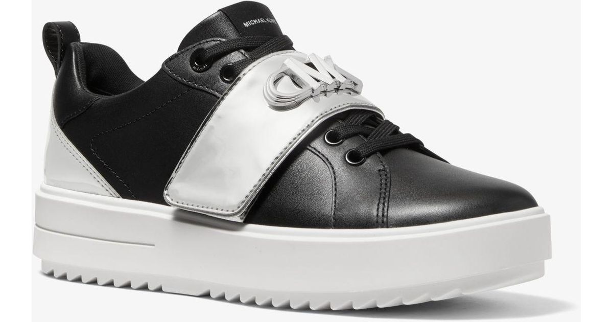 emmett denim jacquard sneaker