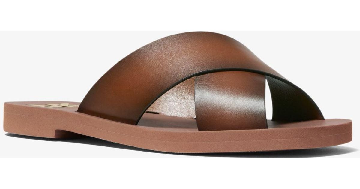 michael kors glenda slide sandals