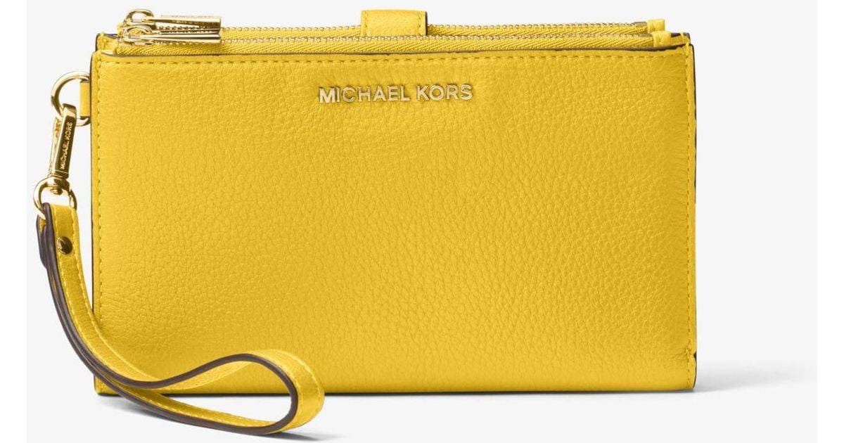 mk yellow wallet