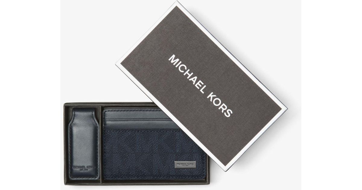 Michael Kors Synthetic Money-clip Card 