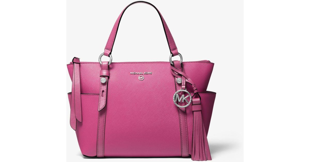 Michael michael kors nomad large saffiano leather tote bag hotsell