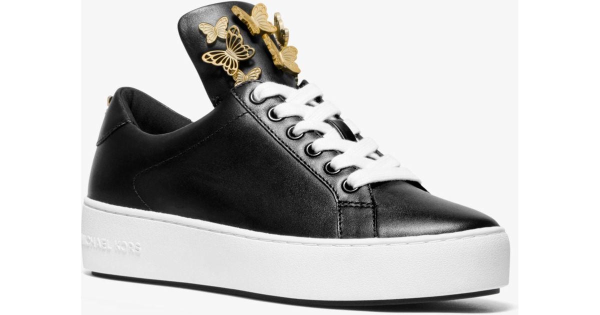 Mindy butterfly appliqué leather best sale sneaker