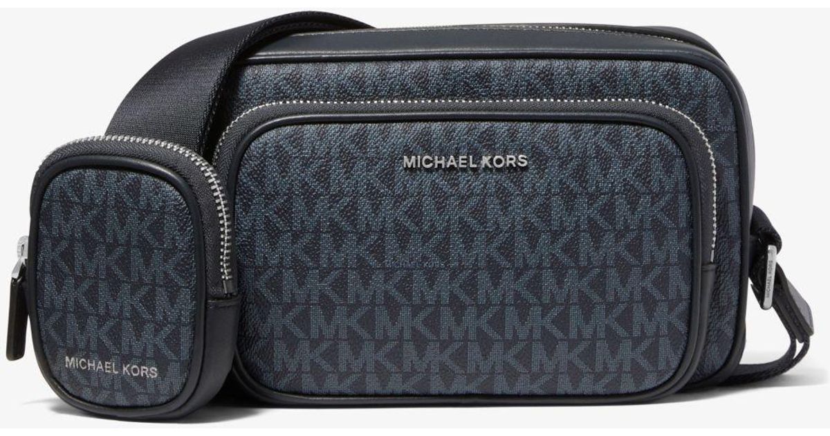 Michael Kors Hudson Logo Camera Bag With Pouch for Men | Lyst