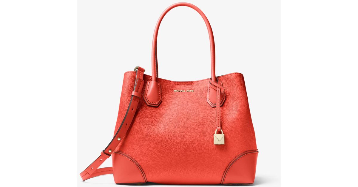 michael michael kors mercer gallery medium leather satchel
