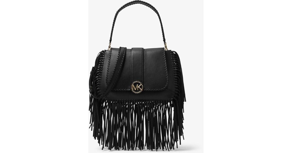 lillie medium fringed shoulder bag