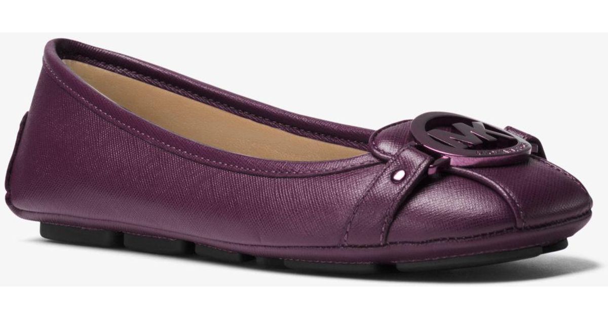 Michael Kors Fulton Leather Moccasin - Lyst