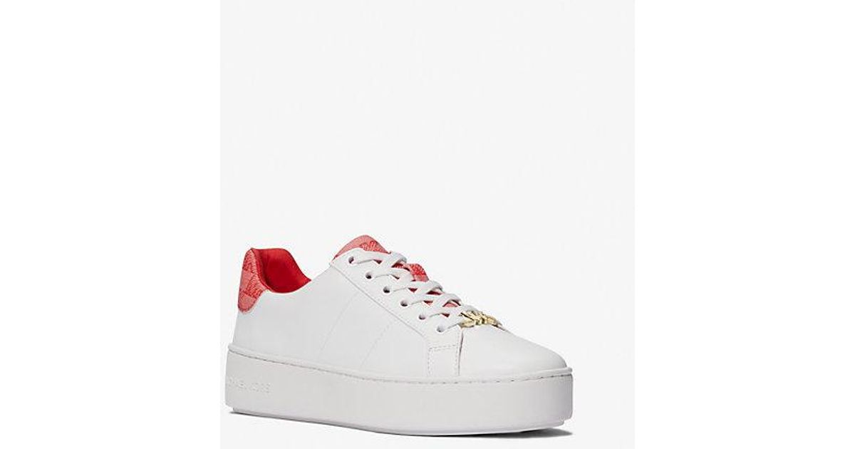Lace Up Sneakers Zapatillas Michael Kors Poppy Color-Block