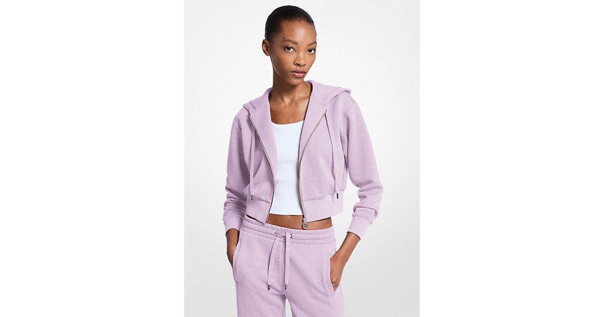 michael-kors-Purple-Logo-