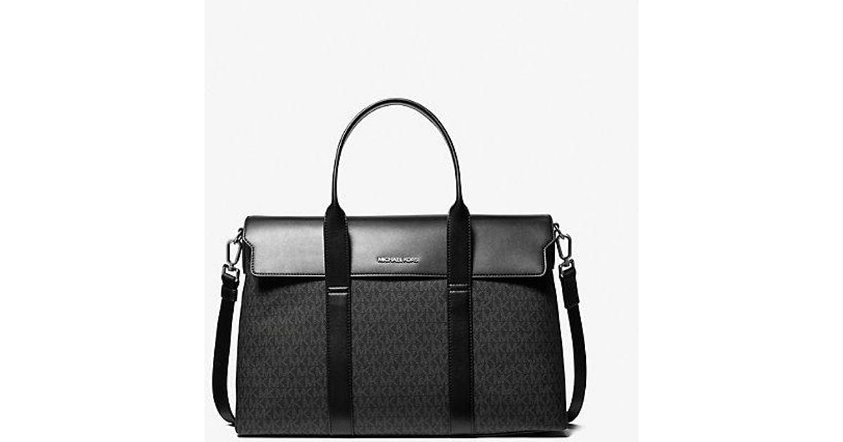 Michael Kors Cooper Logo And Striped Backpack In White - 70% Off