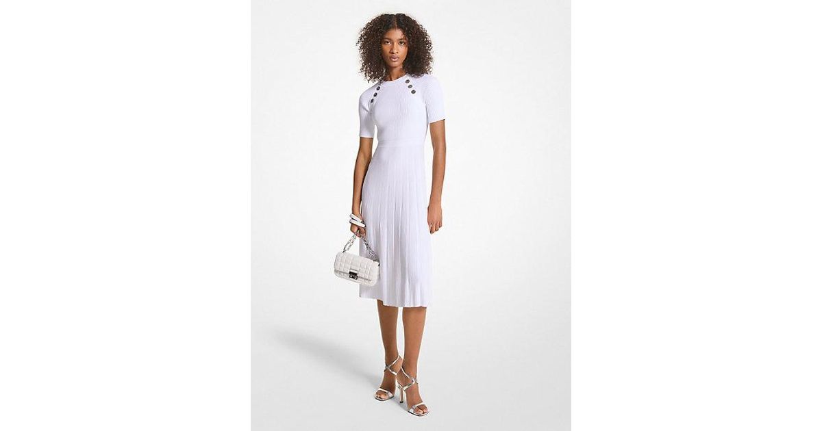 off shoulder knit dress HATCH Collection The Softsculpt Knit Off The Shoulder Dress in Black