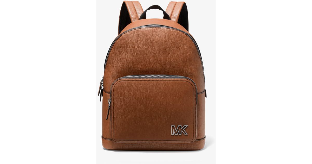 Michael Kors Cooper Pebbled Leather Backpack for Men Lyst Canada