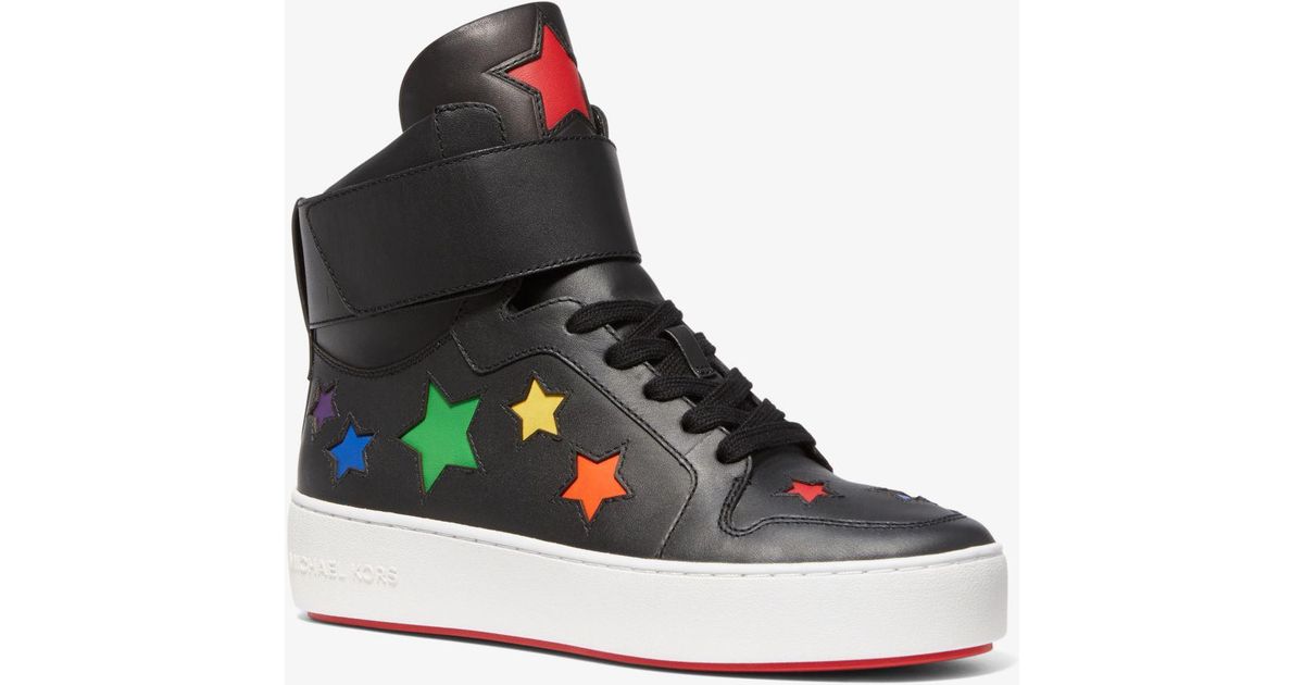 michael kors trent high top sneakers