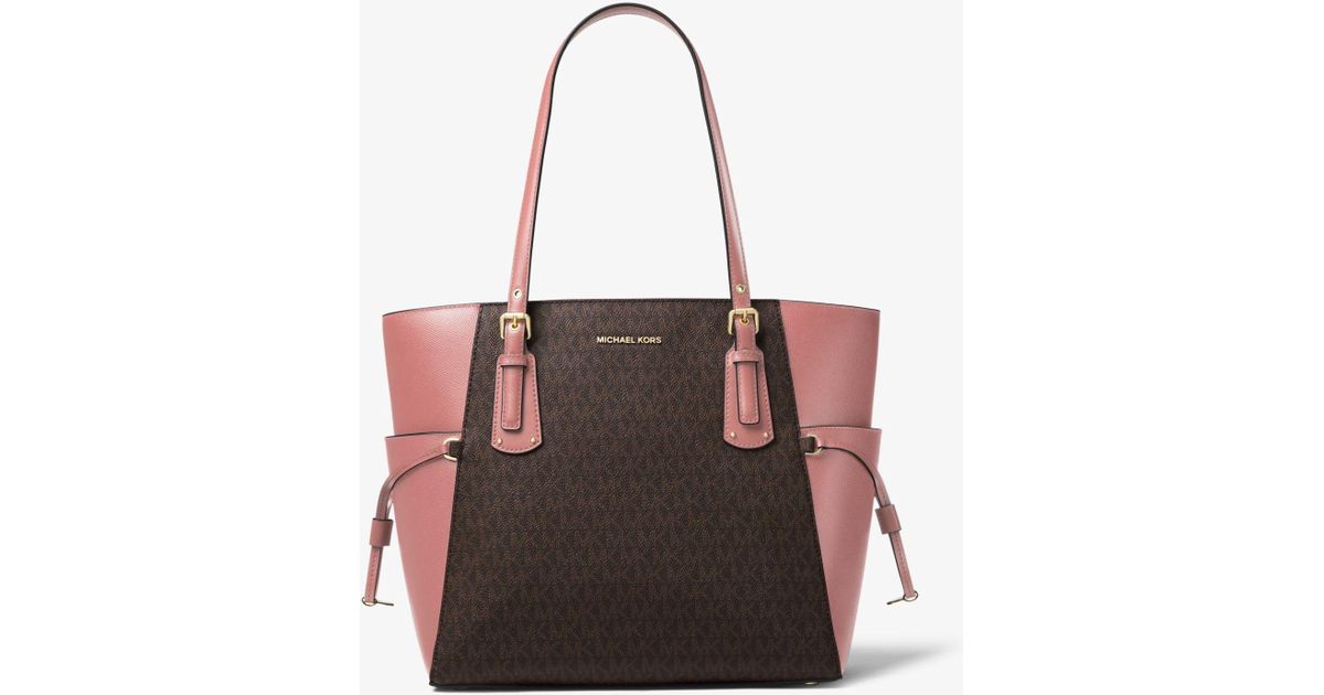 voyager small logo tote bag