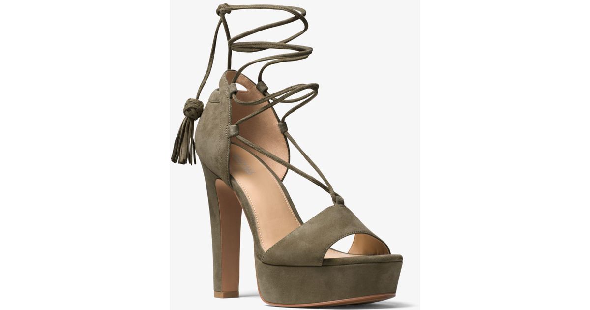 michael kors heels olive