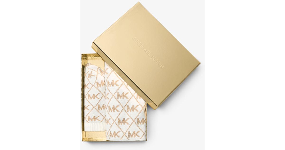 Michael Kors Synthetic Metallic Logo
